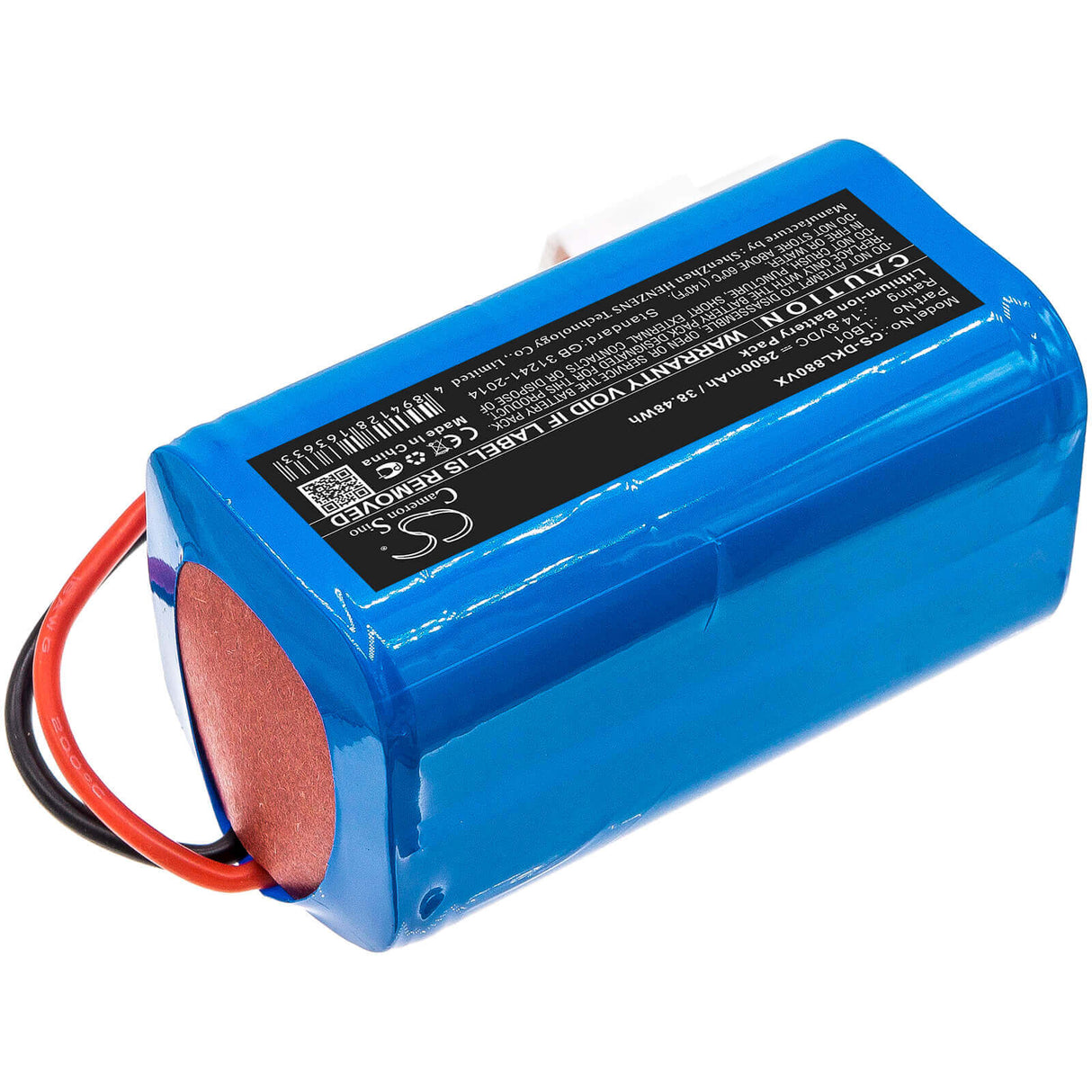 Battery For Donkey, Dl880 14.8v, 2600mah - 38.48wh Vacuum Cameron Sino Technology Limited   