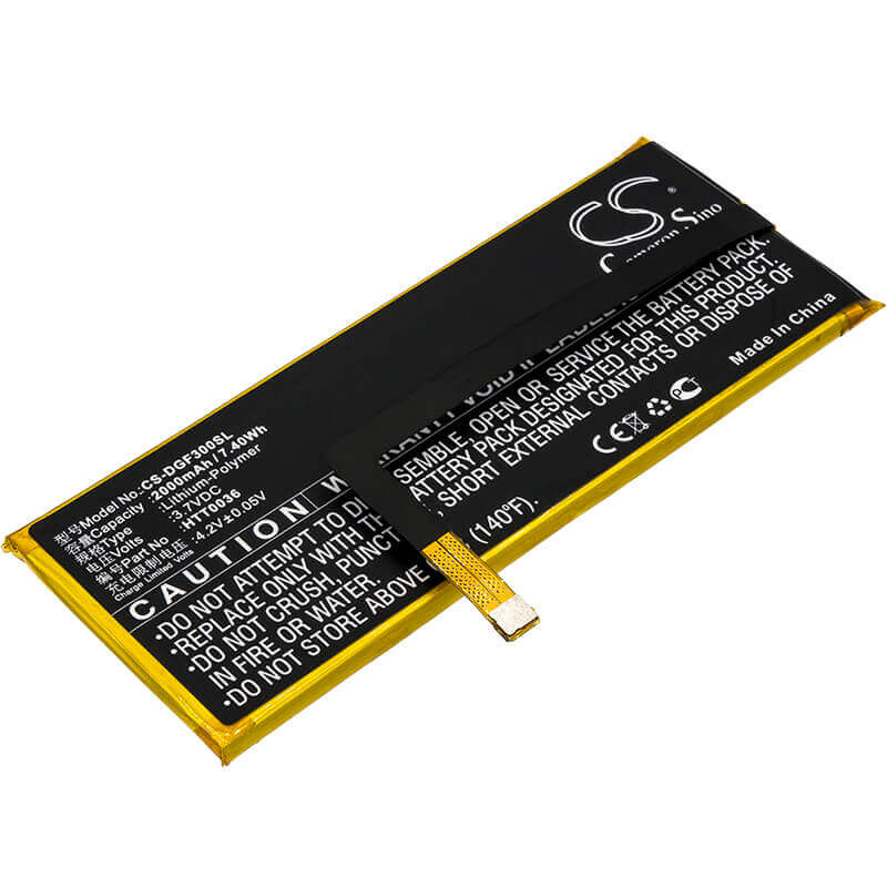 Battery For Doogee F3 3.7v, 2000mah - 7.40wh Mobile, SmartPhone Cameron Sino Technology Limited   