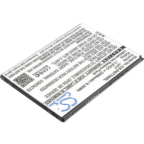 Battery For Doogee T7, T7 Pro, Homtom Ht7 3.8v, 2800mah - 10.64wh Mobile, SmartPhone Cameron Sino Technology Limited   