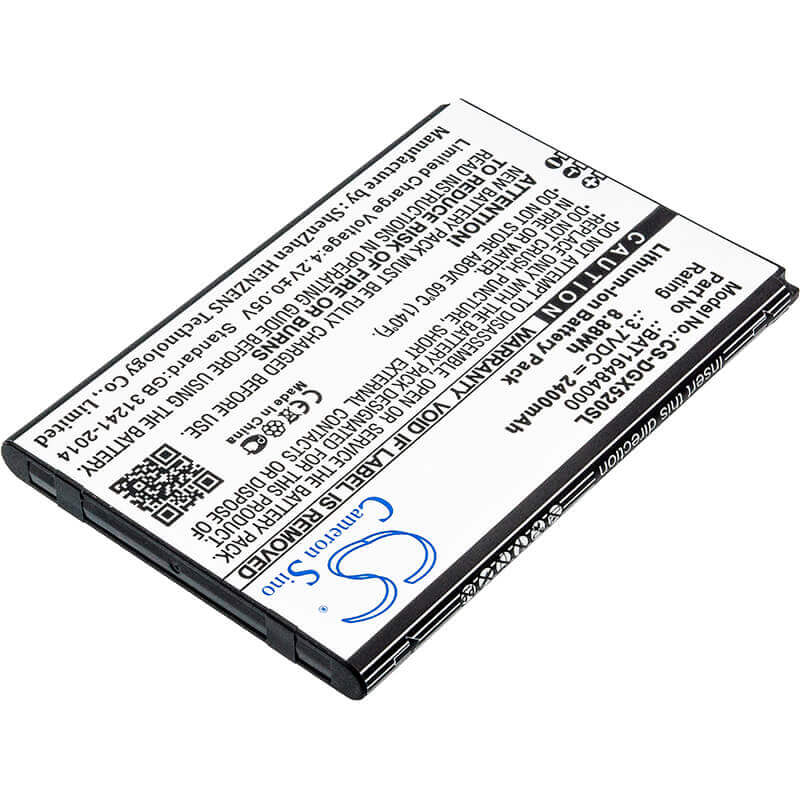 Battery For Doogee X5 Max Pro 3.8v, 3800mah - 14.44wh Mobile, SmartPhone Cameron Sino Technology Limited   