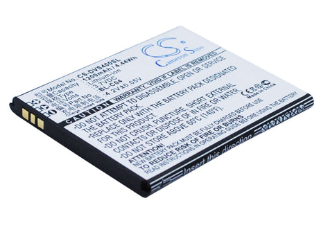 Battery For Doov Isuper S1, Isuper S1k, S1 3.7v, 1200mah - 4.44wh Mobile, SmartPhone Cameron Sino Technology Limited   