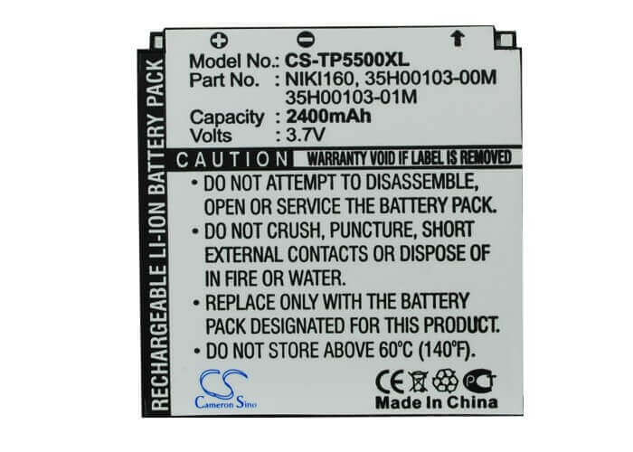 Battery For Dopod S600 3.7v, 2200mah - 8.14wh Batteries for Electronics Cameron Sino Technology Limited   