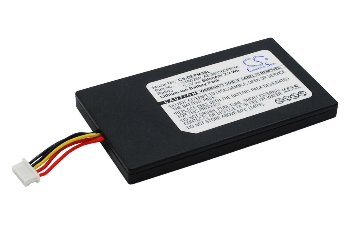 Battery For Doro Easypack Ezpack M-3 3.7v, 600mah - 2.22wh Mobile, SmartPhone Cameron Sino Technology Limited (Suspended)   