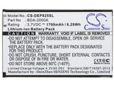 Battery For Doro Liberto 825 3.7v, 1700mah - 6.29wh Mobile, SmartPhone Cameron Sino Technology Limited   