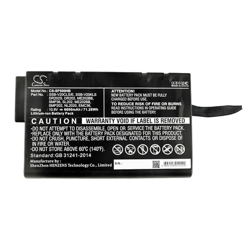 Battery For Dr202 Ast, A42, A51, A60 Plus 10.8v, 6600mah - 71.28wh Notebook, Laptop Cameron Sino Technology Limited   