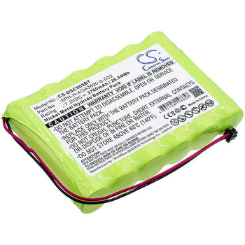 Alarm Battery For Dsc, Impassa 9057 Wireless Control Panel 7.2v, 3700mah - 26.64wh