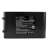 Battery For Dyson, Absolute, Dc58, Dc61 21.6v, 5000mah - 108.00wh Vacuum Cameron Sino Technology Limited (Dangerous Goods)   