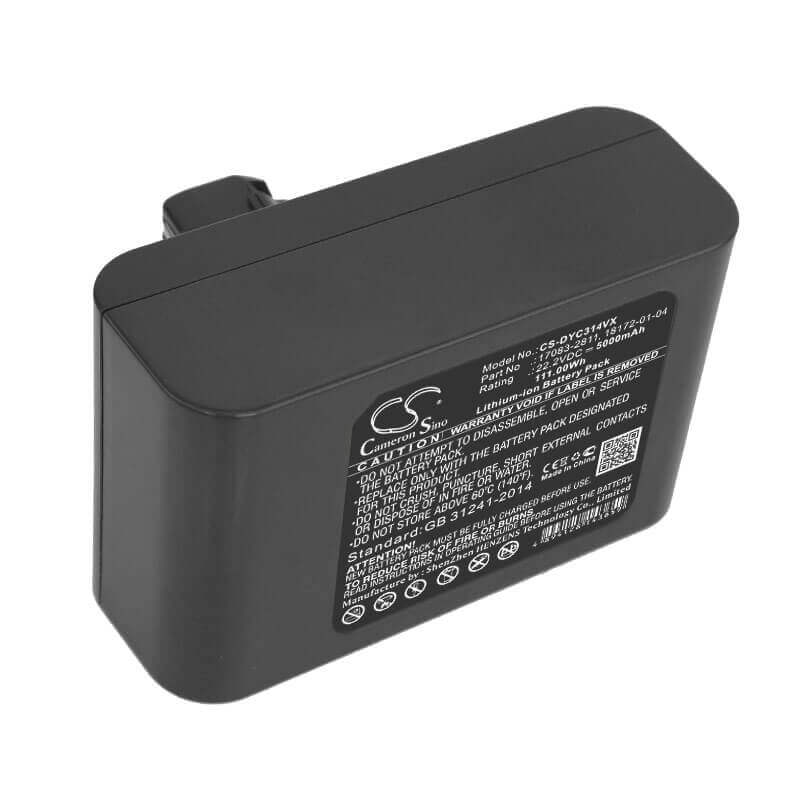 Battery For Dyson, Dc31, Dc31 Animal, Dc34 22.2v, 5000mah - 111.00wh Vacuum Cameron Sino Technology Limited (Dangerous Goods)   