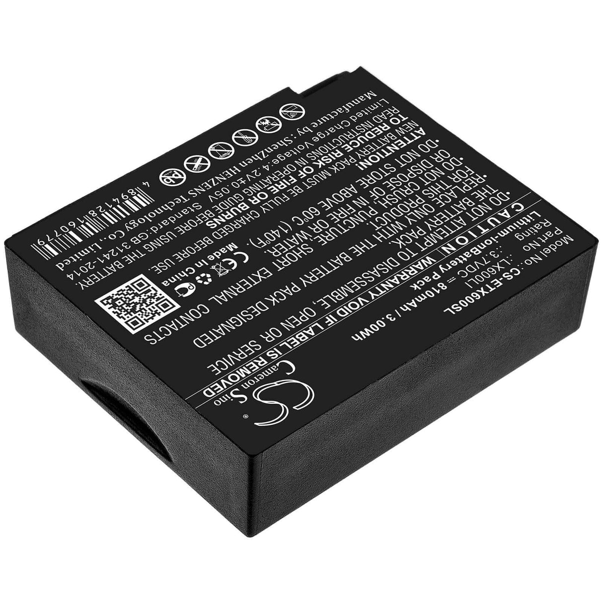 Battery For Eartec, Hub, Hub Systems, Ultralite 3.7v, 810mah - 3.00wh Wireless Headset Cameron Sino Technology Limited   