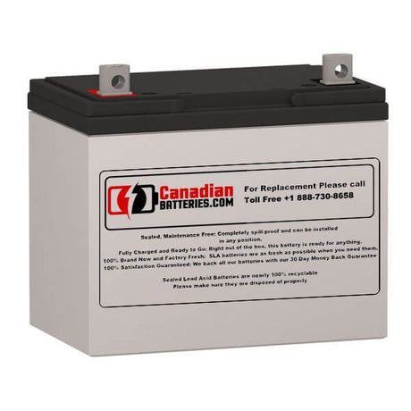 Battery For Eaton Best Power Ferrups Fe-1.15 Ups, 1 X 12v, 75ah - 900wh UPS Batteries CB Range   