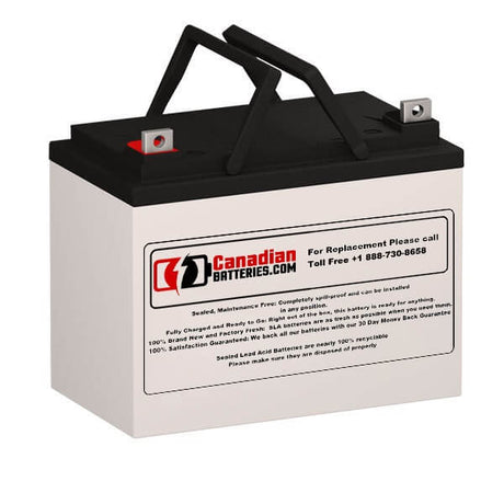 Battery For Eaton Best Power Ferrups Fe-700 Ups, 1 X 12v, 33ah - 396wh UPS Batteries CB Range   