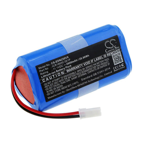 Battery For Ecovacs, Cen250, Ml009, V700 11.1v, 2600mah - 28.86wh Vacuum Cameron Sino Technology Limited   