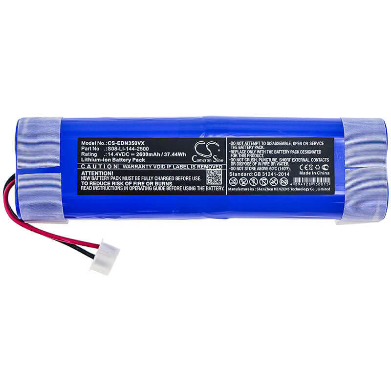 Battery For Ecovacs, Deebot Dj35, Deebot Dj36, Deebot Dn520 14.4v, 2600mah - 37.44wh Vacuum Cameron Sino Technology Limited   