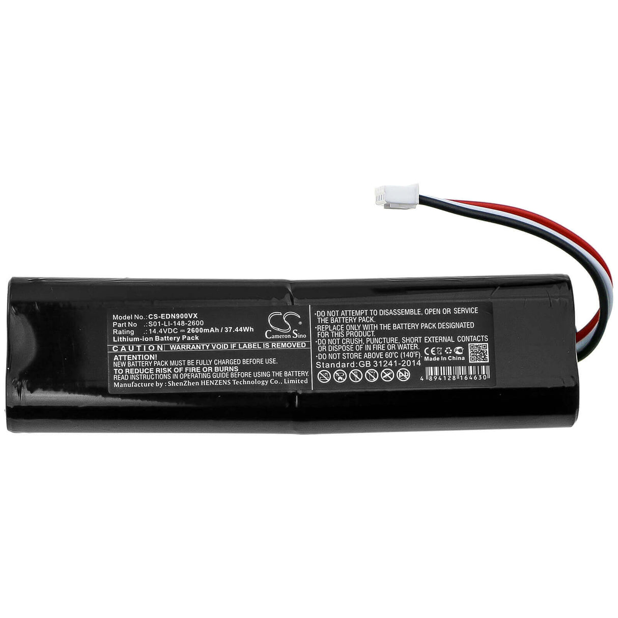 Battery For Ecovacs, Deebot Ozmo 900, Deebot Ozmo 901, Deebot Ozmo 920 14.4v, 2600mah - 37.44wh Vacuum Cameron Sino Technology Limited   