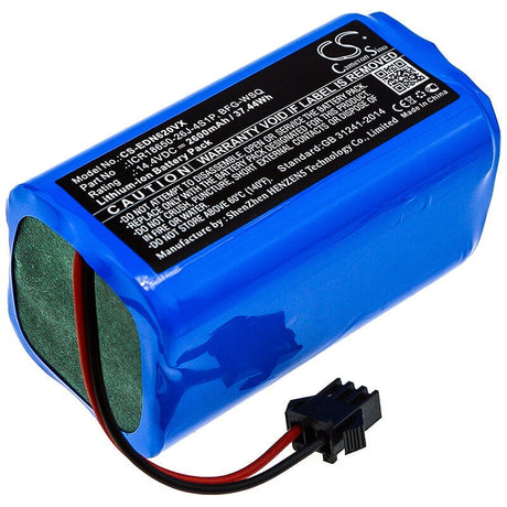 Battery For Ecovacs, & Others 14.4v, 2600mah - 37.44wh Vacuum Cameron Sino Technology Limited   