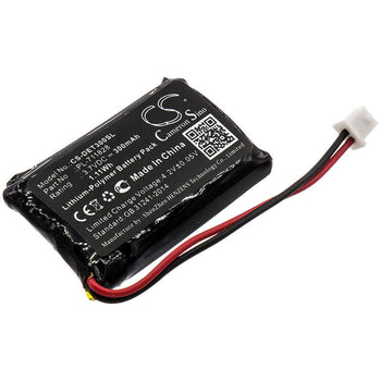 3.7V, Li-Polymer, 300mAh, Dog Collar battery fits Educator, Bl-100, 300tstransmitter, Et-300-lreceiver, 1.11Wh