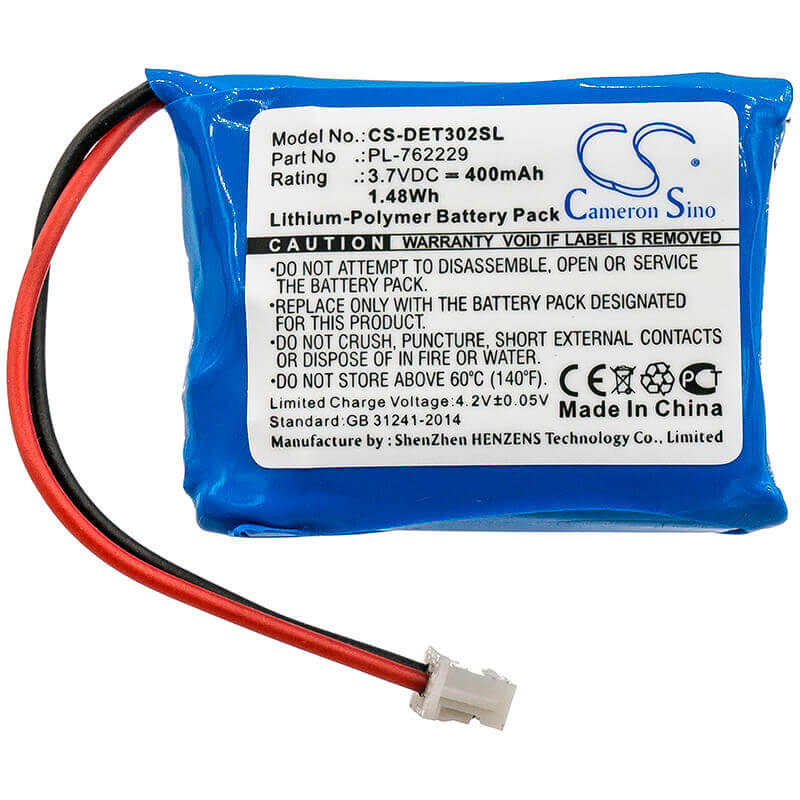 Battery For Educator, Et-300-l, Et-300receiver 3.7v, 400mah - 1.48wh Dog Collar Cameron Sino Technology Limited   