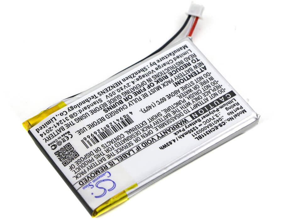 Battery For Elca, Evo, Mago-evo, Mito-vetta 3.7v, 1250mah - 4.63wh Batteries for Electronics Cameron Sino Technology Limited   