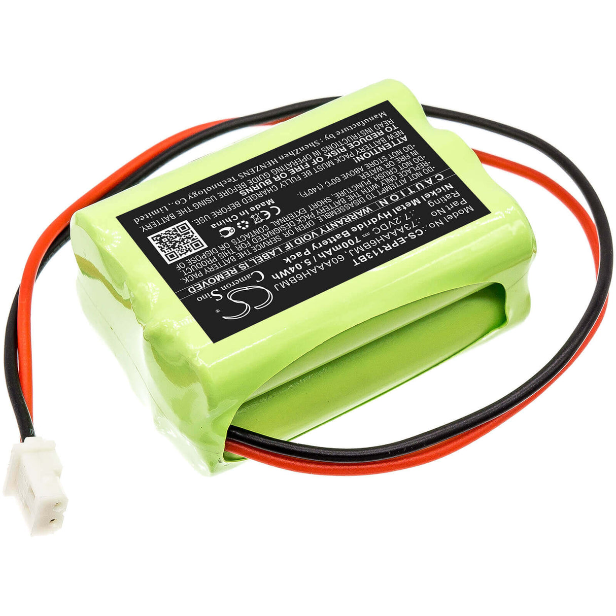 Ni-MH, Alarm Battery For Electia, 1131 Dtmf, 1132 Gsm, C-fence Gsm Panel 7.2v, 700mah - 5.04wh Alarm System Cameron Sino Technology Limited   