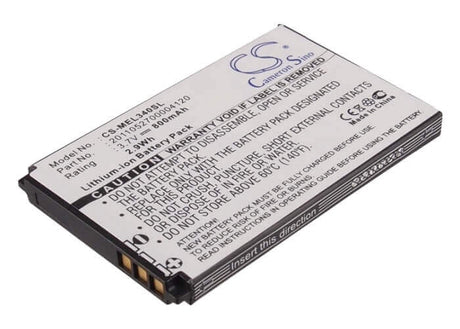 Battery For Elson El340 3.7v, 800mah - 2.96wh Mobile, SmartPhone Cameron Sino Technology Limited   