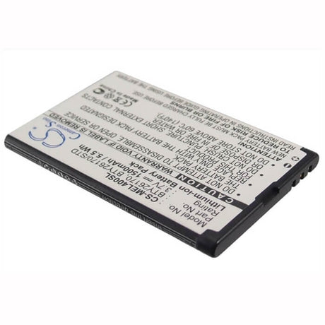 Battery For Elson El400, Mobistel El400 3.7v, 1500mah - 5.55wh Mobile, SmartPhone Cameron Sino Technology Limited   