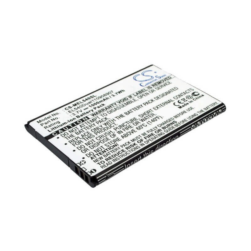 Battery For Emporia El540, El540dual 3.7v, 1000mah - 3.70wh PDA, Pocket PC Cameron Sino Technology Limited   