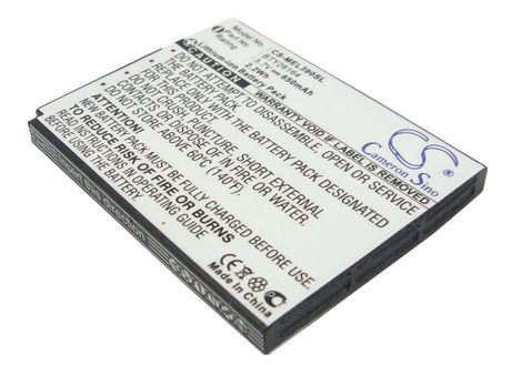 Battery For Emporia Elson El390, Mobistel El390 3.7v, 650mah - 2.41wh Mobile, SmartPhone Cameron Sino Technology Limited   