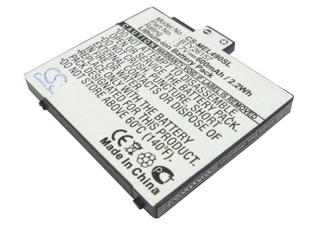 Battery For Emporia Elson El490 3.7v, 600mah - 2.22wh Mobile, SmartPhone Cameron Sino Technology Limited   