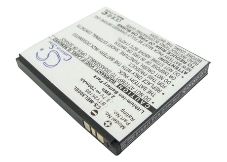 Battery For Emporia Elson El500, Mobistel El500 3.7v, 700mah - 2.59wh PDA, Pocket PC Cameron Sino Technology Limited   