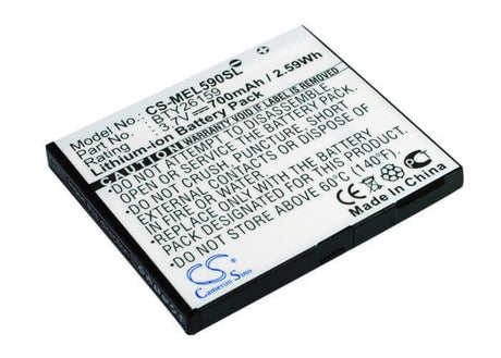 Battery For Emporia Elson El570, Elson El590 3.7v, 700mah - 2.59wh Mobile, SmartPhone Cameron Sino Technology Limited   