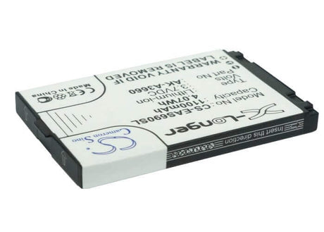 Battery For Emporia Safetyplus, A3690 3.7v, 1100mah - 4.07wh Mobile, SmartPhone Cameron Sino Technology Limited   