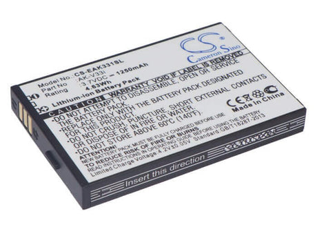 Battery For Emporia Solid Gron, Solid Plus, Careplus 3.7v, 1250mah - 4.63wh Mobile, SmartPhone Cameron Sino Technology Limited   