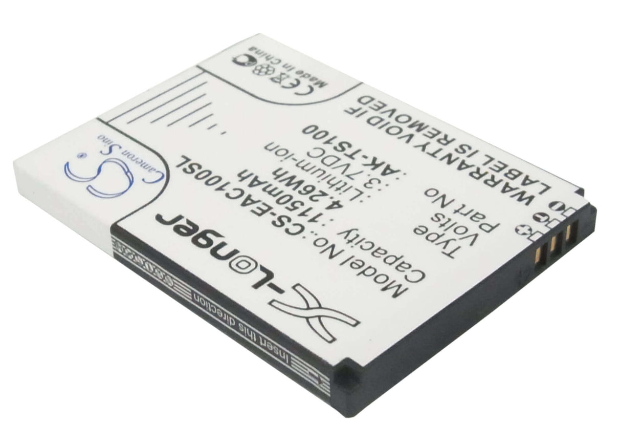 Battery For Emporia Telme Ts100, Telme Ts100s 3.7v, 1150mah - 4.26wh Mobile, SmartPhone Cameron Sino Technology Limited   