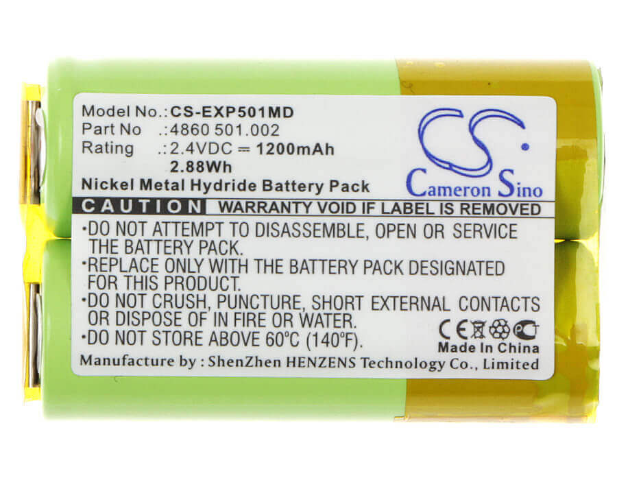 Battery For Eppendorf Research Pro 2.4v, 1200mah - 2.88wh Medical Cameron Sino Technology Limited (Medical)   