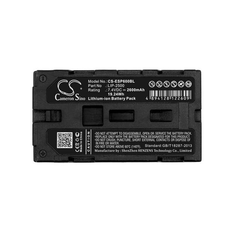 Battery For Epson, M196d, Mobilink Tm-p60 7.4v, 2600mah - 19.24wh Batteries for Electronics Cameron Sino Technology Limited   