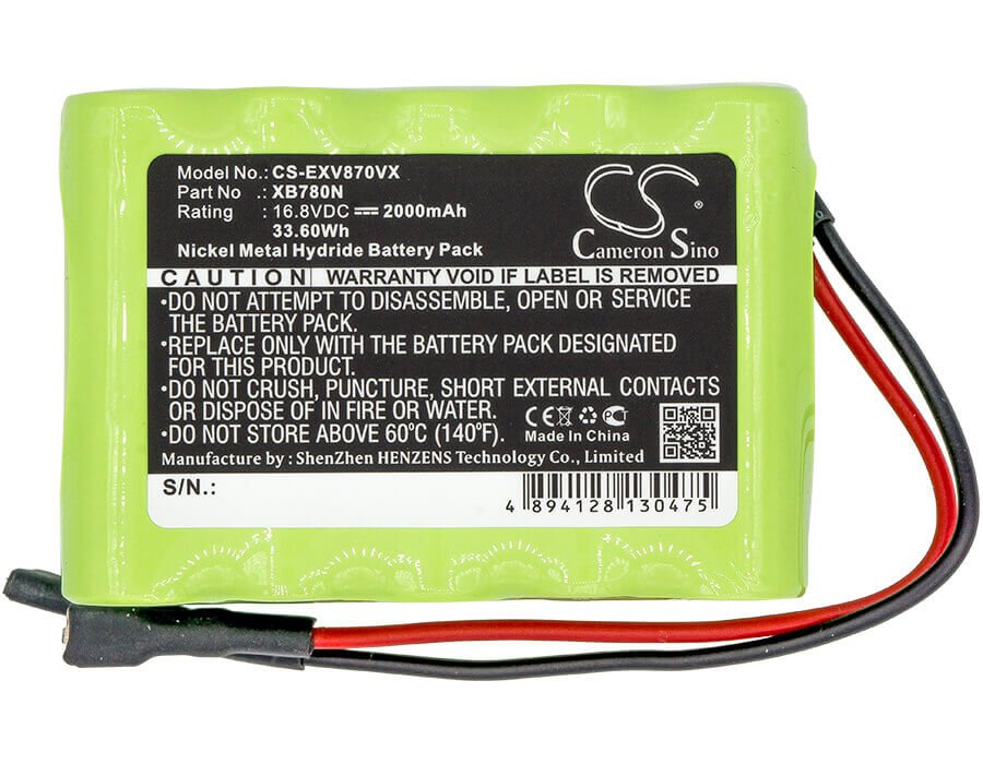 Battery For Euro-pro, Shark Sv780n 16.8v, 2000mah - 33.60wh Vacuum Cameron Sino Technology Limited   