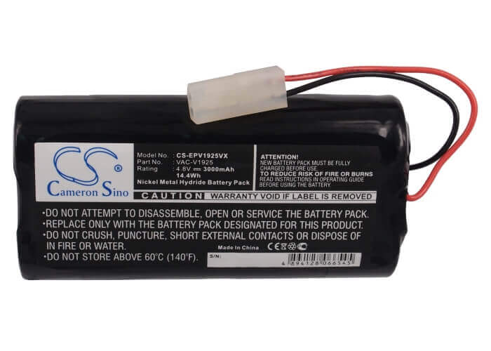 Battery For Euro Pro Shark V1925, Shark Xbv1925 4.8v, 3000mah - 14.40wh Vacuum Cameron Sino Technology Limited   