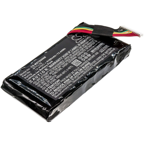 Battery For Eurocom, Tornado F5 Se, Hipaa, F22 14.4v, 5100mah - 73.44wh Notebook, Laptop Cameron Sino Technology Limited   