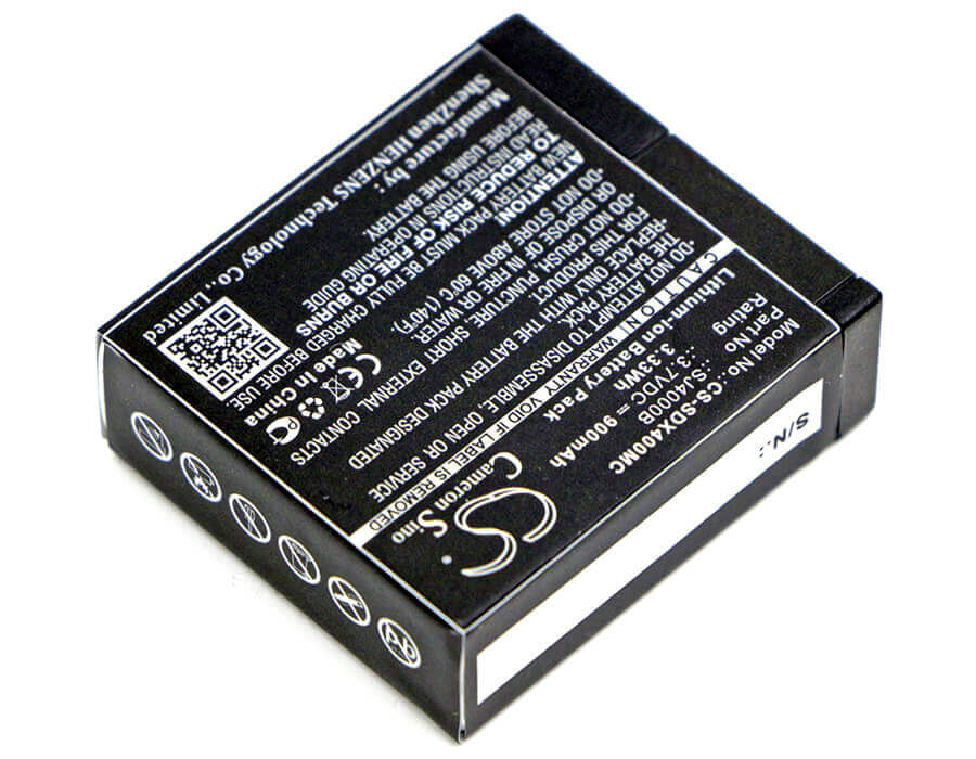 Battery For Evolveo Sportcam A8 3.7v, 900mah - 3.33wh Camera Cameron Sino Technology Limited   