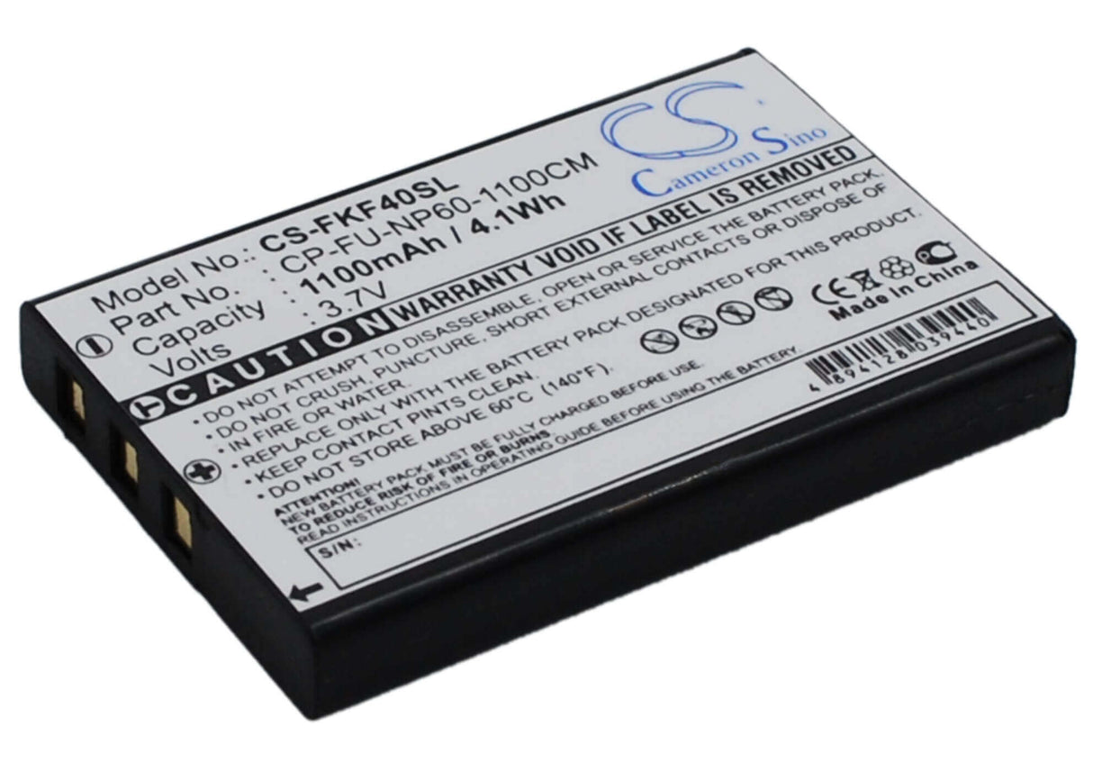 Battery For Falk Cross, Ibex, Ibex 30 3.7v, 1100mah - 4.07wh GPS, Navigator Cameron Sino Technology Limited   