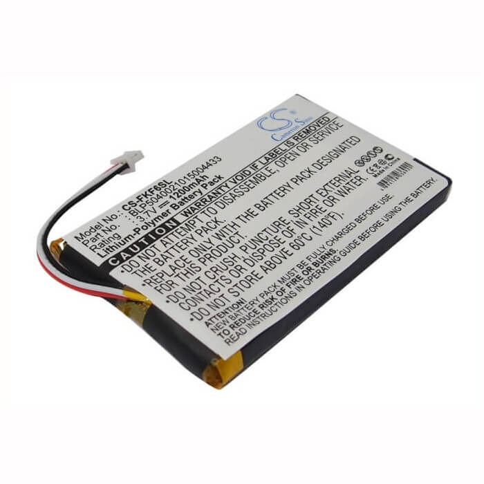 Battery For Falk F3, F4, F6 3.7v, 1200mah - 4.44wh GPS, Navigator Cameron Sino Technology Limited   