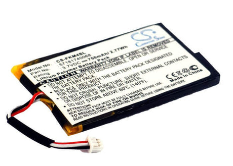 Battery For Falk M2, M4, M6 3.7v, 750mah - 2.78wh GPS, Navigator Cameron Sino Technology Limited   