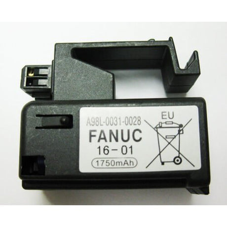 Battery For Fanuc A98l-0031-0028, A02b-0323-k102 Single Cell 3v In Cartridge 3v, 1750 Mah - 5.25wh Robotics Battery CB Range   