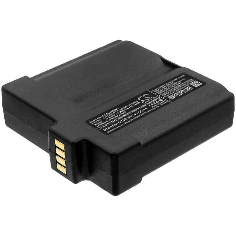 Battery For Flir, Division T199365acc, T199365acc, Thermacam B20 7.4v, 5200mah - 38.48wh Thermal Camera Cameron Sino Technology Limited   