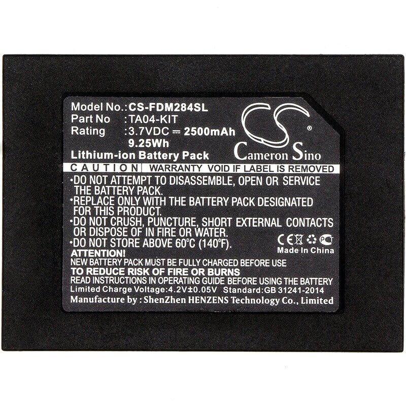 Battery For Flir, Dm284 3.7v, 2500mah - 9.25wh Thermal Camera Cameron Sino Technology Limited   