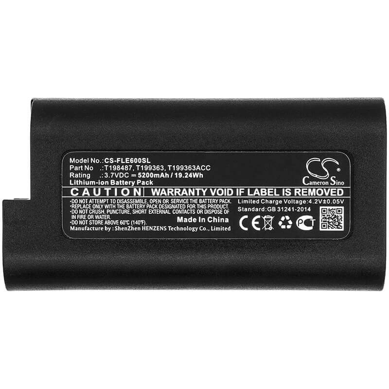 Battery For Flir, E33, E40 3.7v, 5200mah - 19.24wh Thermal Camera Cameron Sino Technology Limited   