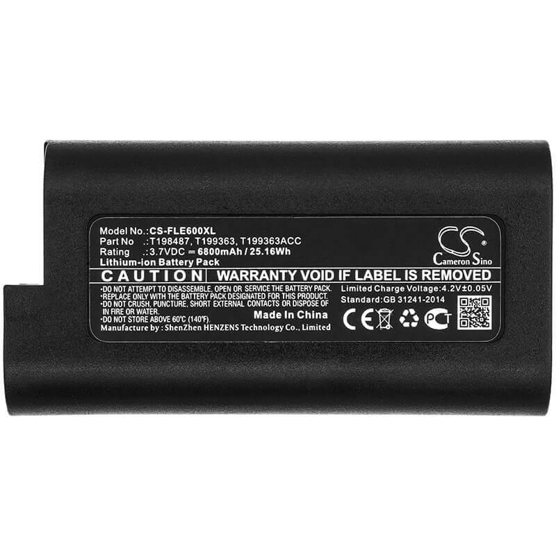 Battery For Flir, E33, E40 3.7v, 6800mah - 25.16wh Thermal Camera Cameron Sino Technology Limited   