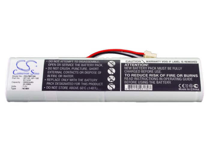 Battery For Fluke Scopemeter 192, 7.2v, 3600mah - 25.92wh Batteries for Electronics Cameron Sino Technology Limited   