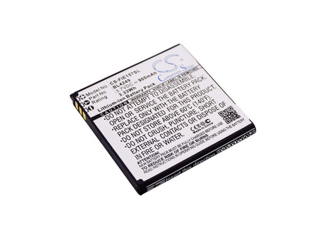 Battery For Fly E157, E145tv 3.7v, 900mah - 3.33wh Mobile, SmartPhone Cameron Sino Technology Limited   