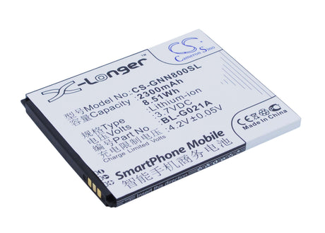 Battery For Fly Iq446, Elegance 2 3.7v, 2300mah - 8.51wh Mobile, SmartPhone Cameron Sino Technology Limited   